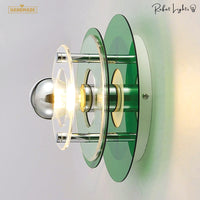 Colorful Layered Acrylic Glass Wall Light
