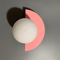 Minimalist Arc Colorful Nordic Wall Lamp Sconce Light Fixtures
