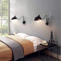 Rotating Arm Duckbill Wall Light