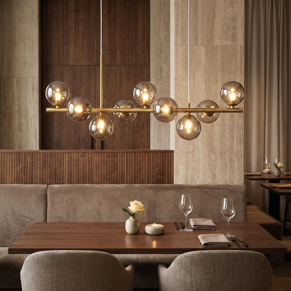 Light Glass Sphere Chandelier 7/9/11 Balls