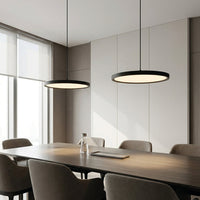 Round Metal Disc LED Pendant Lights