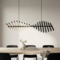 Modern LED Human DNA Style Chandeliers Light