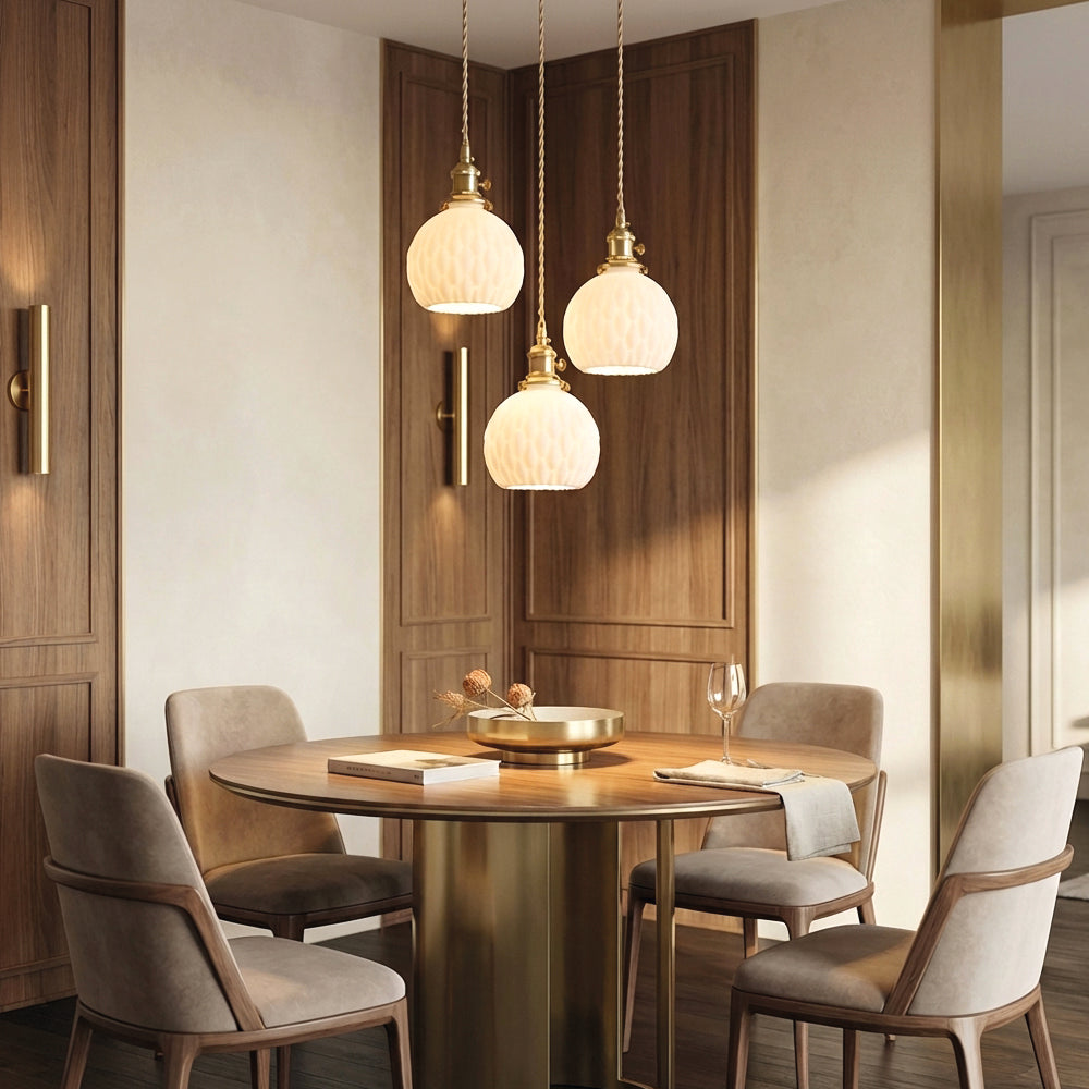 Japanese Handmade Ceramic Pendant Lights