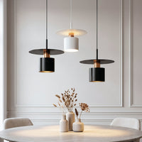 Minimalist Denmark Disk Round Pendant Light