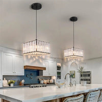 Nordic Luxury K9 Crystal Chandelier Lamps