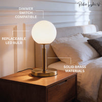 Nordic Brushed Table Lamp
