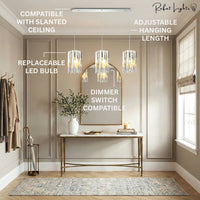 Modern Crystal K9 Round Gold Chandelier