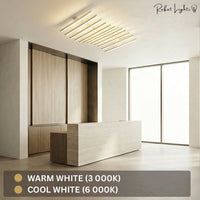 Nordic Creative Square Line Chandelier