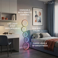 Nordic Ring Design Led Floor Lamp