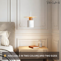 Minimalist Denmark Disk Round Pendant Light