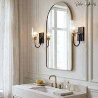 Industrial Style Glass Funnel Wall Lamps