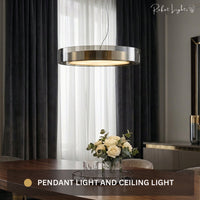 Nordic Luxury Metal Copper Pendant Lights