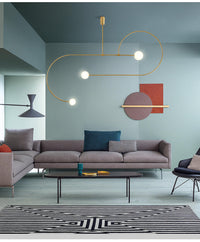 Nordic Geometric Luminaire Design Line