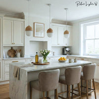 Glass Acorn Moon Pendant Lights