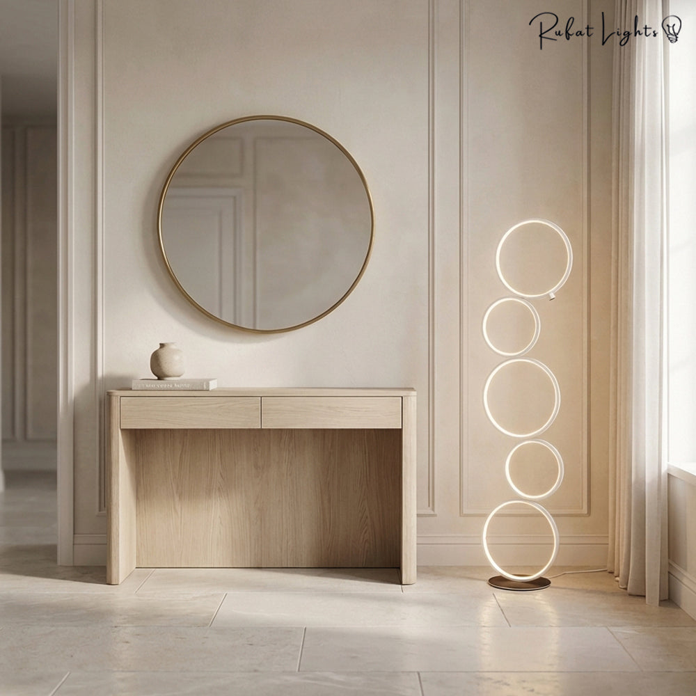 Nordic Ring Design Led Floor Lamp