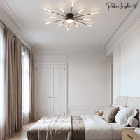 Modern Full Star Shine Rays Chandelier Lamps
