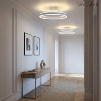 Nordic LED Designer Single Circle Chandelier