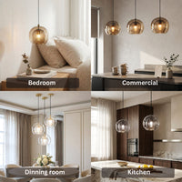 Glass Hanging Pendant Light