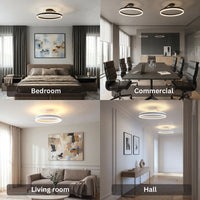Nordic LED Designer Single Circle Chandelier