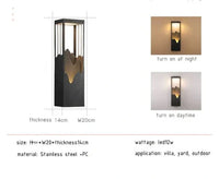 LED Outdoor Waterproof Garden Wall Lamps