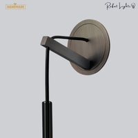 Luxury Tube Smoked Glass Wall Lamp