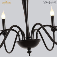 Ganeed Rustic Classic LED Iron Chandelier Light