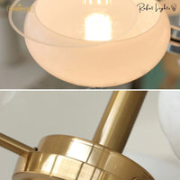 Bauhaus Modern French Chandelier