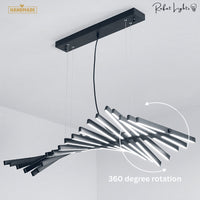 Modern LED Human DNA Style Chandeliers Light