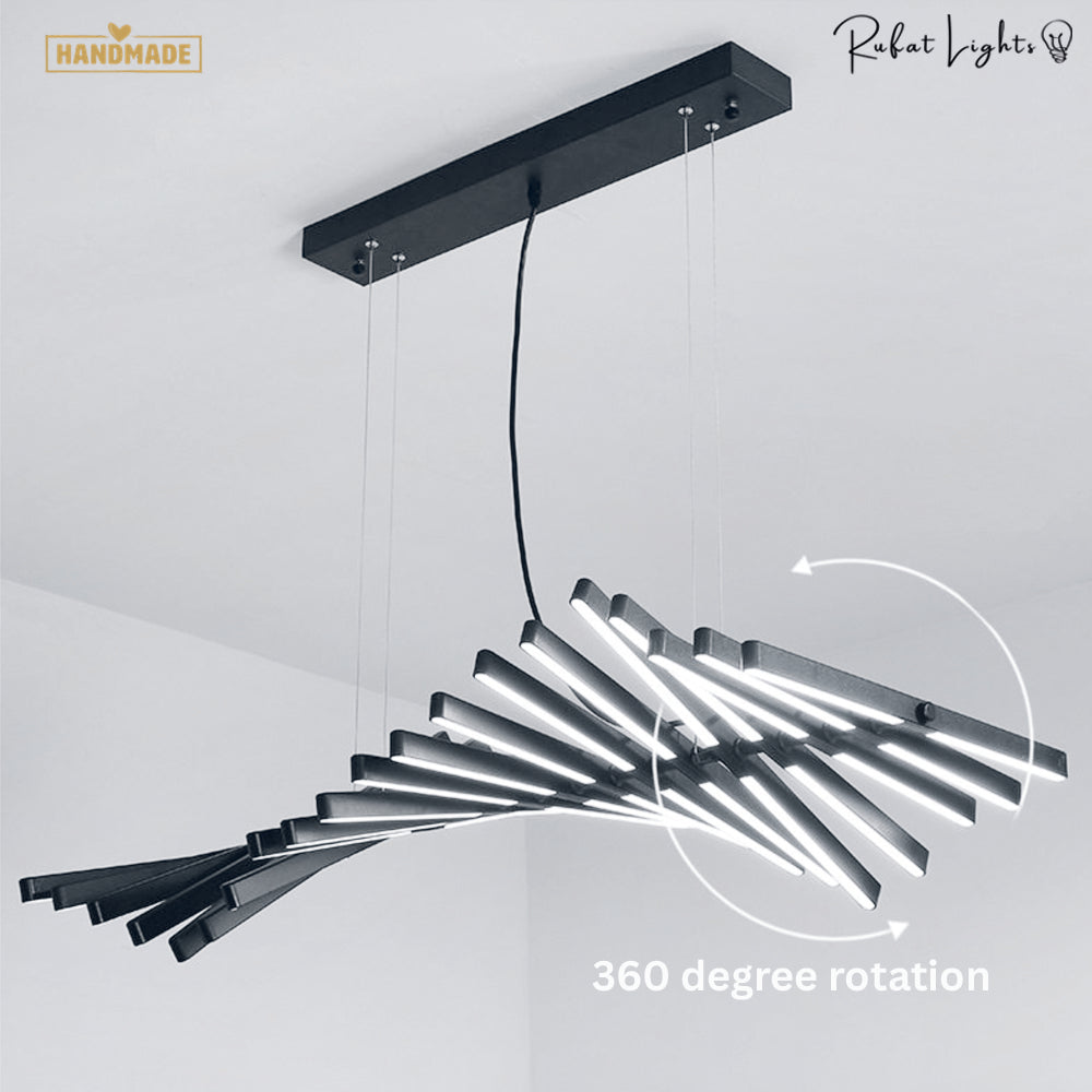Modern LED Human DNA Style Chandeliers Light