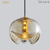 Artistic Brilliance Modern Glass Pendant Light