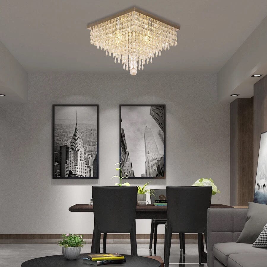 Modern Ceiling K9 LED Crystal Chandelier Lamp