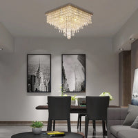 Modern Ceiling K9 LED Crystal Chandelier Lamp