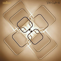 Rectangle Acrylic Aluminum Ceiling Chandeliers