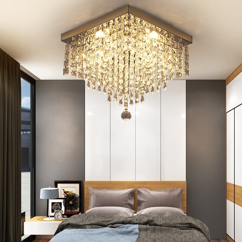 Modern Ceiling K9 LED Crystal Chandelier Lamp