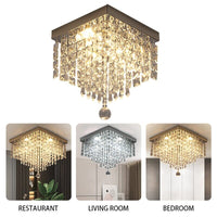 Modern Ceiling K9 LED Crystal Chandelier Lamp