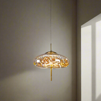 Luxury Glass Globe Sprinkle Pendant Light
