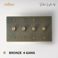 Solid Brass Dimmer Switch