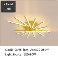 Modern LED Stick Ceiling Chandeliers