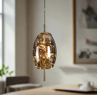 Luxury Glass Globe Sprinkle Pendant Light
