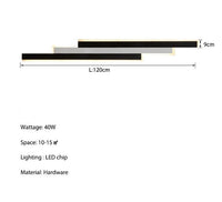 Outdoor Waterproof Long Strip Garden Wall Light