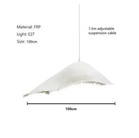 Nordic Wabi Sabi FRP LED Fixture Pendant Lights