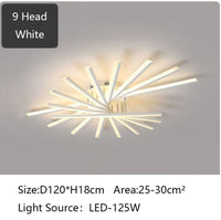 Modern LED Stick Ceiling Chandeliers