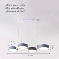 Nordic Modern Wood Fixture Pendant Lights