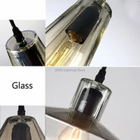 Vintage Crystal Wind Glass Pendant Lights