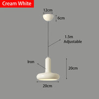 Scandinavian Macaron Pendant Lamp