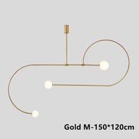 Nordic Geometric Luminaire Design Line