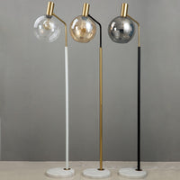 Luxury Vertical Reading Glass Floor Lamps