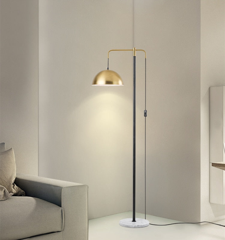 Creative Marble Iron Floor Lamp