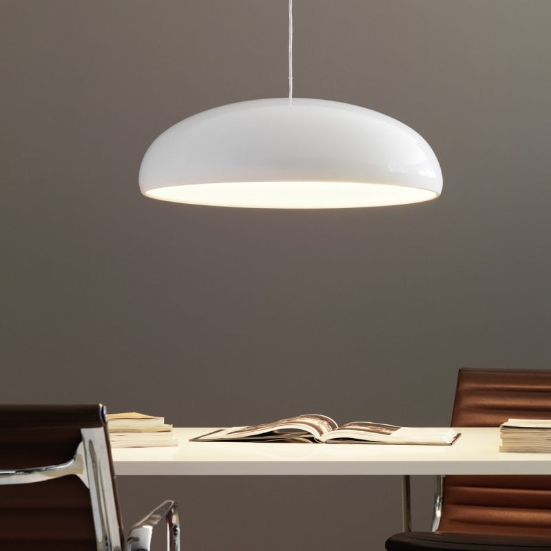 Simple Cup Aluminum Pendant Light Fixture