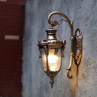 American Style Retro Waterproof Outdoor Wall Lamp